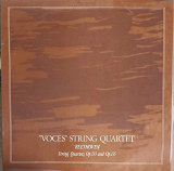 Disc vinil, LP. VOCES STRING QUARTET. STRING QUARTES OP.133 AND OP.135-LUDWIG VAN BEETHOVEN, Clasica
