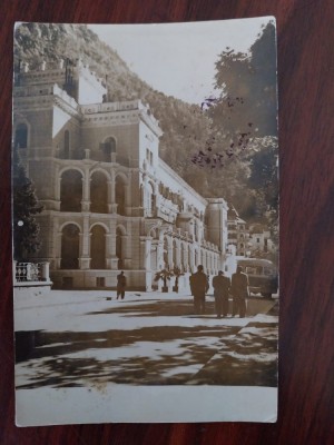 CPIB 23393 CARTE POSTALA - BAILE HERCULANE. PAVILIONUL NR.1, RPR, CIRCULATA, 1957 foto