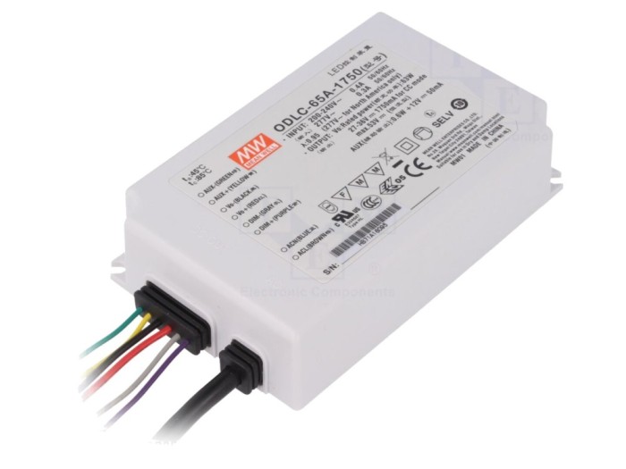 Alimentator LED 65W 27-36V DC