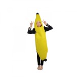 Costum fruct Banana KidMania&reg;, galben, pentru copii, marime universala 3 ani + Universala