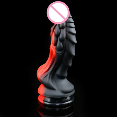 Dildo dragon ventuza fetish stimulare fantasy foto