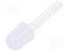 Dioda LED, 10mm, ro&amp;#351;u/verde/galben, {{Luminozitate}}, 10mA, 1,8...2,6/2,8...3,6/1,8...2,6V, OPTOSUPPLY - OSTQMAA1K2A