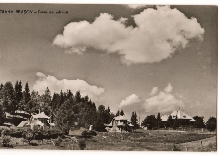 CPIB 16836 CARTE POSTALA - POIANA BRASOV. CASE DE ODIHNA, RPR