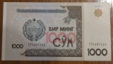 1000 sum 2001, Uzbekistan, UNC