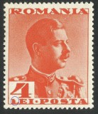 EROARE CAROL II POSTA 1935 MNH - Litera ,, L &#039;&#039; TAIATA, Regi, Nestampilat