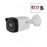 Camera supraveghere IP exterior Dahua Eco Series, 4 MP, lentila 2.8 mm, IR 30 m, microfon, detectie miscare, IP67, PoE - IPC-B1E40-A-0280B SafetyGuard