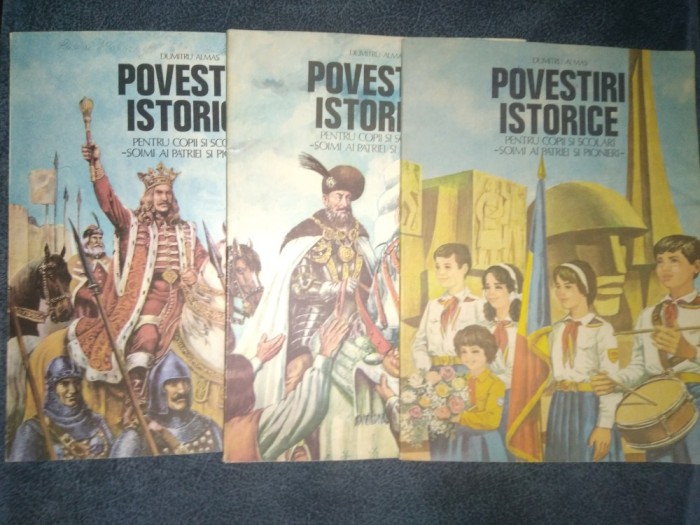 DUMITRU ALMAS - POVESTIRI ISTORICE 3 VOL