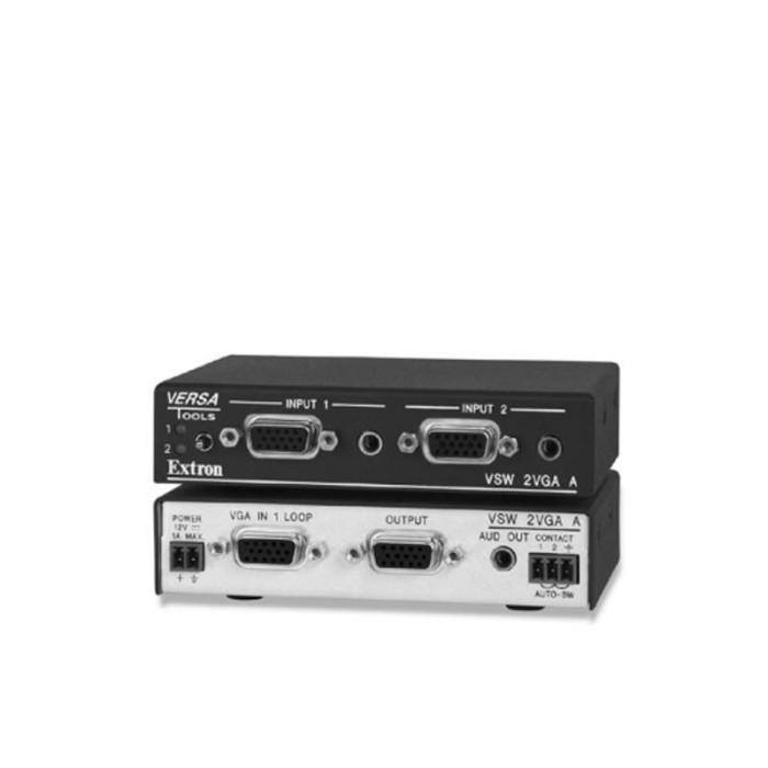 Comutator Activ Extron VSW 2VGA A, 2 x VGA, Audio Stereo