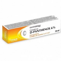 Crema Panthenol Forte 6% Santaderm, 50ml, Viva Pharma