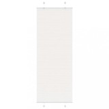 vidaXL Jaluzea plisată alb 70x200 cm Lățime țesătură 69,4cm poliester