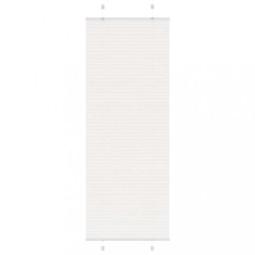 vidaXL Jaluzea plisată alb 70x200 cm Lățime țesătură 69,4cm poliester 4015511