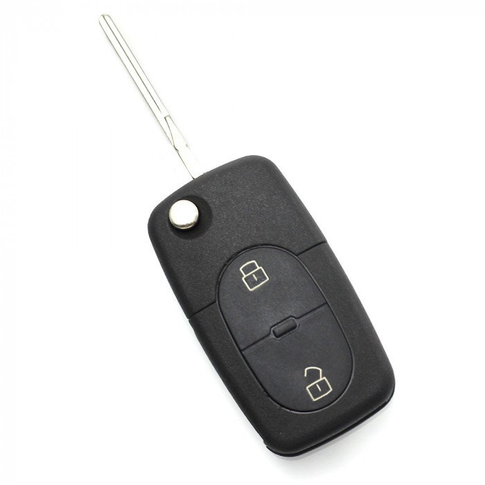 CARGUARD - Audi - carcasă cheie tip briceag, cu 2 butoane