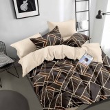 Cumpara ieftin Lenjerie pat dublu,bumbac finet,6 piese,cearceaf normal 220x240cm, cearceaf pilota 200x220cm, 2 fete de perna 50x70, 2 fete de perna 70x70-M345
