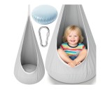 Balansoar suspendat Cocoon pentru copii, capacitate maxima 60 kg, MalPlay 114244