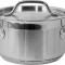 Oala joasa din inox cu capac 3,3 L