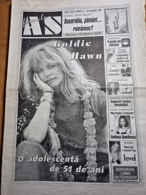ziarul formula as 6 -13 octombrie 1997 - andreea dumitrescu , mr. bean foto