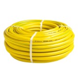 Furtun apa Micul Fermier 3/4 inch, 20 m, cu insertie, galben