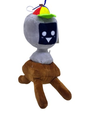 Jucarie Plus Sprunki Robot Cu Scaun Si Sapca Colorata foto