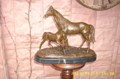 statueta bronz-cai foto