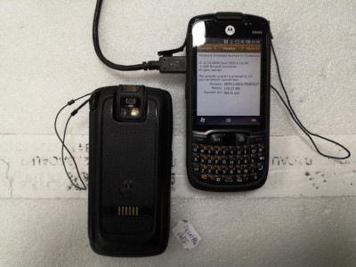 Terminal mobil Motorola ES400, acumulator defecta foto