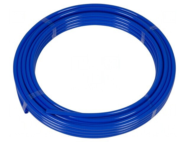 Cablu pneumatic 17bar 25m poliamidă albastră Economy