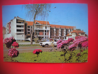 HOPCT 82093 HOTEL COROANA DE AUR-BISTRITA 1975 -CIRCULATA foto
