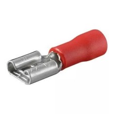 Conector mama rosu 6.4x0.8mm fixPoint