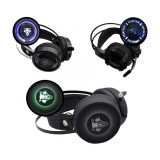 Casti Gaming Pro Bass cu Microfon si LED RGB, Sunet 7.1 Surround 3D, Diadema Reglabila, Design Ergonomic - Diverse Modele