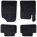 vidaXL Covor pentru mașină 4 pcs Negru TPE 42029072