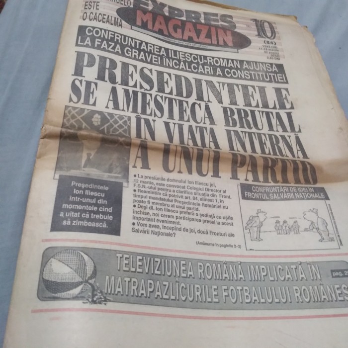 ZIAR EXPRES MAGAZIN 11-18 MARTIE 1992