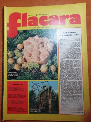 flacara 20 septembrie 1975-ceausescu vizita la craiova,cobadin,cart. pantelimon foto