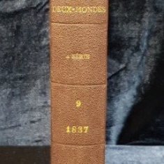 REVUE DES DEUX MONDES - PARIS 1837