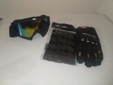 Cumpara ieftin Set accesorii moto -off road-atv-bicicleta-tricicleta:Ochelari,manusi si cagula, marimi;M,L.XL