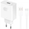 Incarcator Retea Cu Cablu USB-C Honor Adapter 2 HN-200330E00, 66W, 6A, 1 x USB-A, Alb 5503ABQX