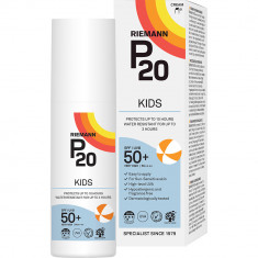 Crema de fata si corp pentru copii cu factor de protectie SPF 50+ P20 Kids, 100ml, Riemann