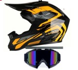 Cumpara ieftin Casca Moto Cross Enduro Downhill ATV cu Ochelari, Policarbonat ABS, Marimi S M L - Oem