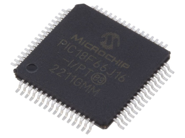 Microcontroler PIC 48MHz TQFP64