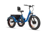 Cumpara ieftin Triciclu electric Z-Tech ZT-80 Mini Trailer, motor 250W, 48V, 13Ah, viteza 25km/h, autonomie 45km - Albastru