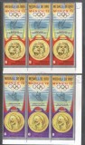 Eq. Guinea 1972 3 x Sport Olympic medals Mi.166-167 used TA.011, Stampilat