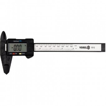 Subler electronic 150mm din fibra carbon foto