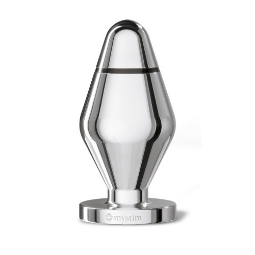 Electrostimulare Electrosex - Mystim John Dop Anal din Aluminiu Electrostimulare Electrosex