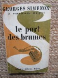 LE PORT DES BRUMES - GEORGES SIMENON
