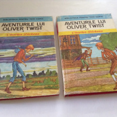 CHARLES DICKENS - AVENTURILE LUI OLIVER TWIST 2 VOL---RF17/1