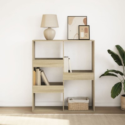 vidaXL Bibliotecă/Separator cameră, stejar sonoma, 100x33x115 cm foto