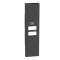 Placa priza USB pentru K4191AA, K4191AC, K4191CC 1M Living Now Bticino negru KG13C