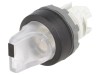 Comutator Rotativ 22mm Transparent IP66