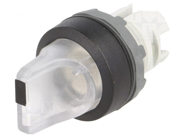 Comutator Rotativ 22mm Transparent IP66