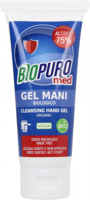 Gel igienizant pentru maini bio 75ml Biopuro foto