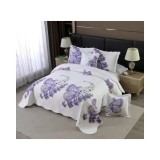 Cumpara ieftin Set Cuvertura de Pat din Bumbac, 5 Piese- EAT43