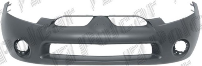 Bara fata Mitsubishi Eclipse, 09.2005-08.2011, grunduit, cu locas pentru proiectoare, 6400B274